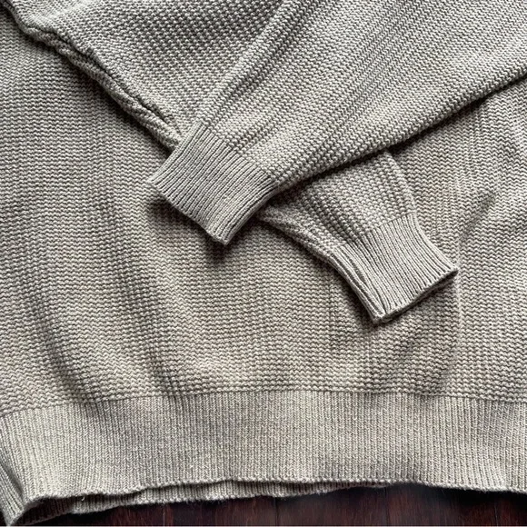 Vantage Club Collection VCC tan pullover sweater 100% cotton knit size XL - Picture 4 of 5